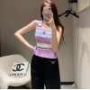★大人気シャネル夏用に涼しい女性用タンクトップ2506BKJ110-CH-B035